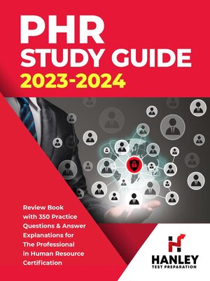 cover image of PHR Study Guide 2023-2024